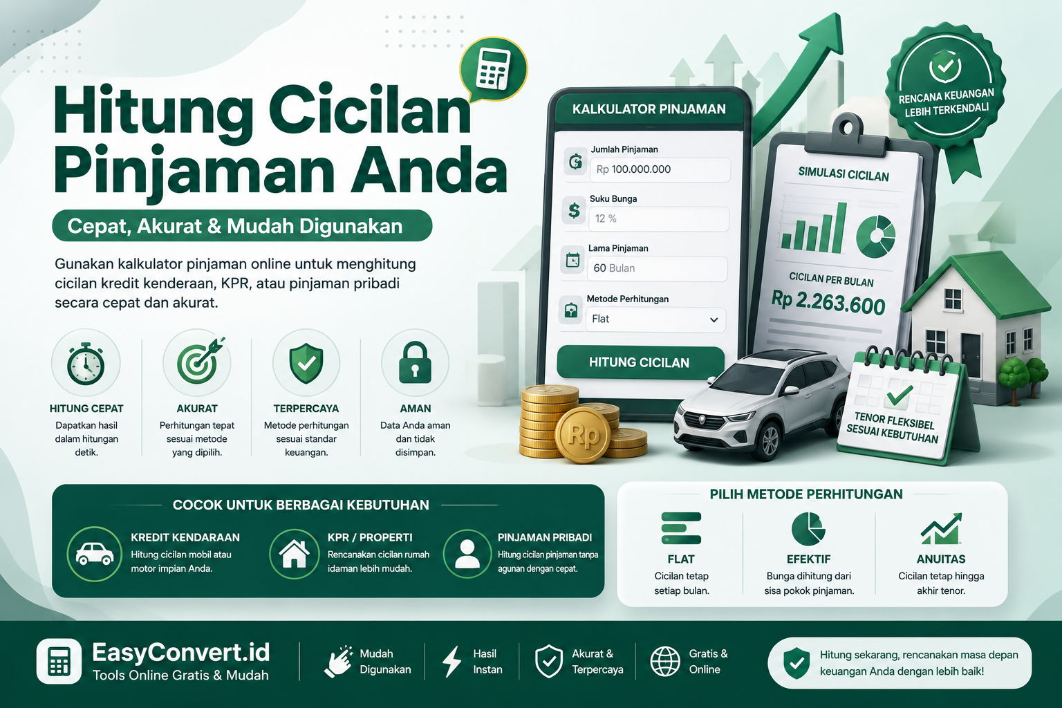 Cara Menghitung Cicilan Pinjaman
